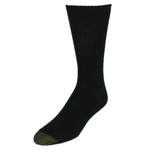 Gold Toe Men's Extended Size Fluffies Dress Socks (3 Pair Pack)